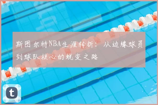 斯图尔特NBA生涯转折：从边缘球员到球队核心的蜕变之路