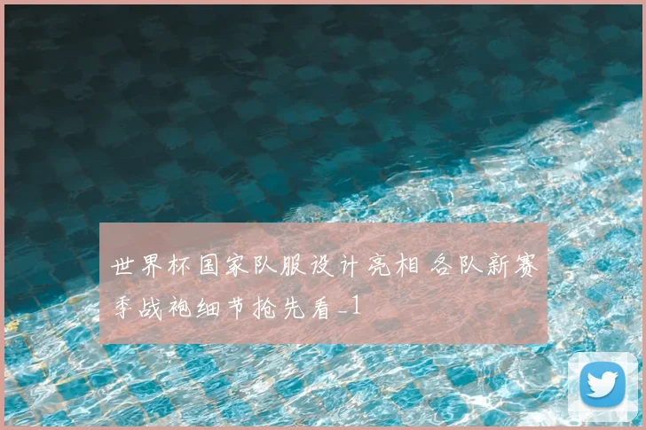 世界杯国家队服设计亮相 各队新赛季战袍细节抢先看_1